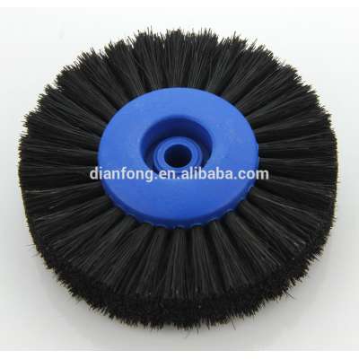 P80S 80mm Chungking Bristle Straight Rough 4-rows Lathe Polish Brush