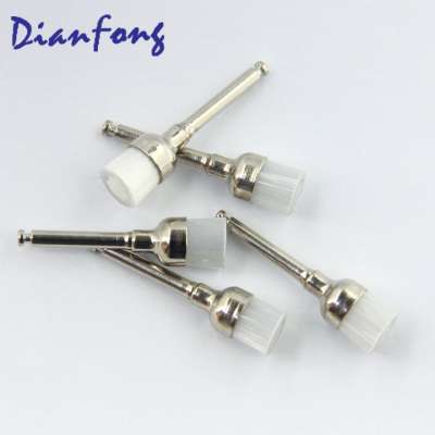 R4Cc high quality clear nylon latch dentist products dental polishing brush prophylaxis brush