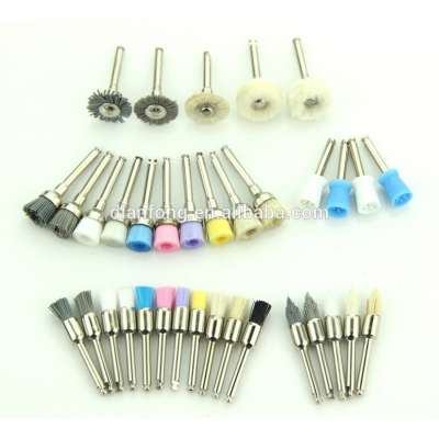 colorful hard nylon goat bristle dental polishing latch type brush